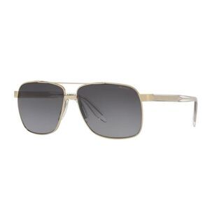 Versace Polarized Sunglasses VE2174 Pale Gold Gray‎ Square